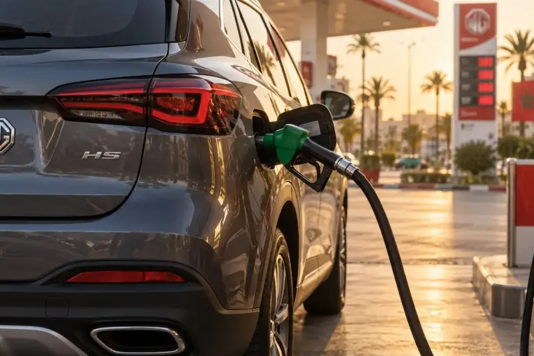 Essence à 14,94 DH : ce que coûte vraiment chaque MG aux 100 km